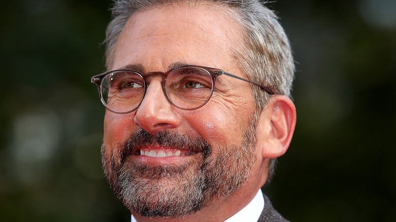 Steve Carell smiling at event