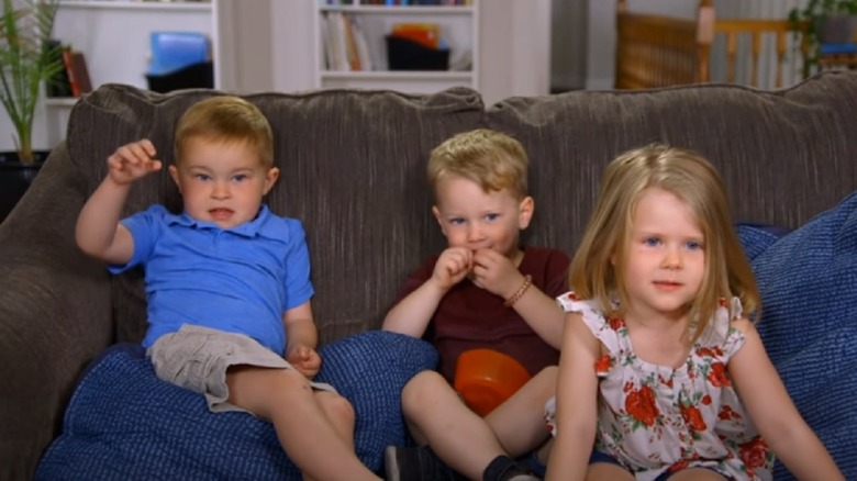 Shemwell children on "The Blended Bunch"