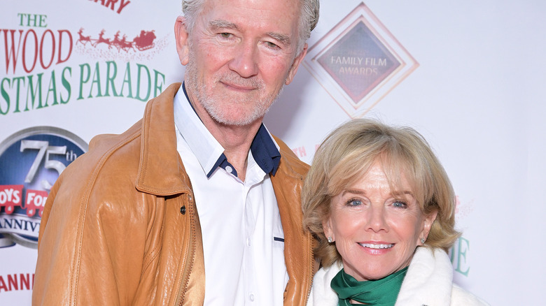 Patrick Duffy and Linda Purl smiling