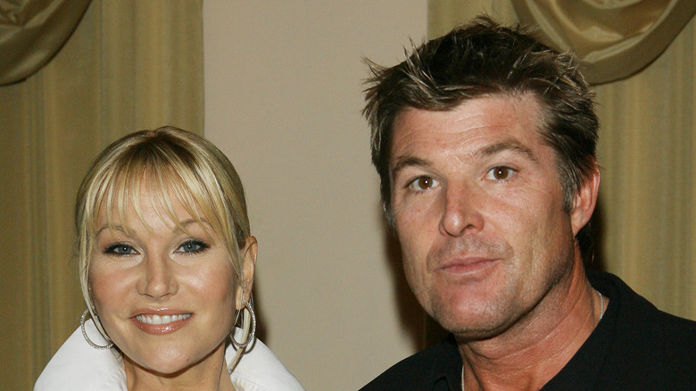 Schae Harrison and Winsor Harmon smiling