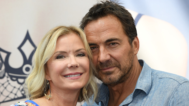 Katherine Kelly Lang and Thorsten Kaye of "The Bold and the Beautiful"