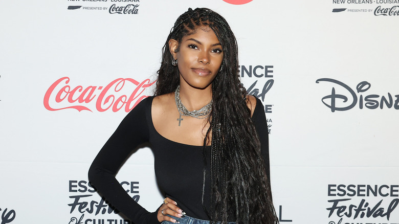 Diamond White on the red carpet