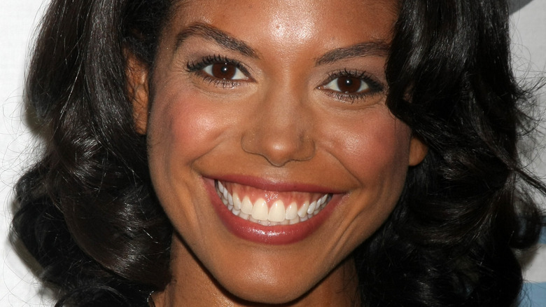 Karla Mosley smiling