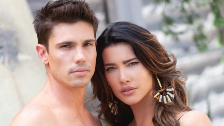 Jacqueline MacInnes Wood Tanner Novlan as Steffy and Finn