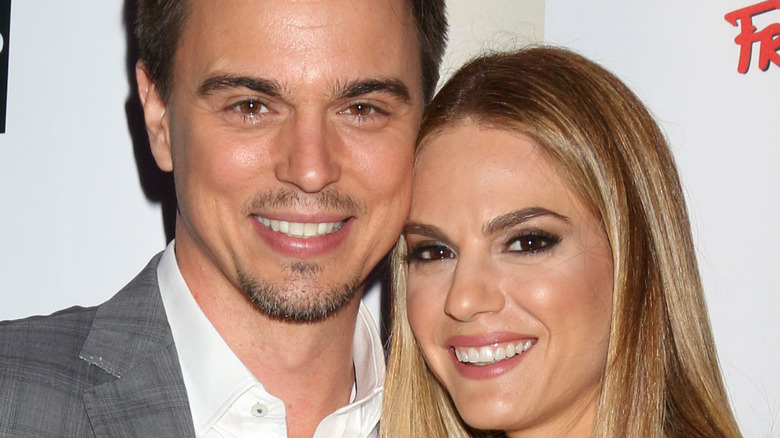 Darin Brooks and Kelly Kruger smiling