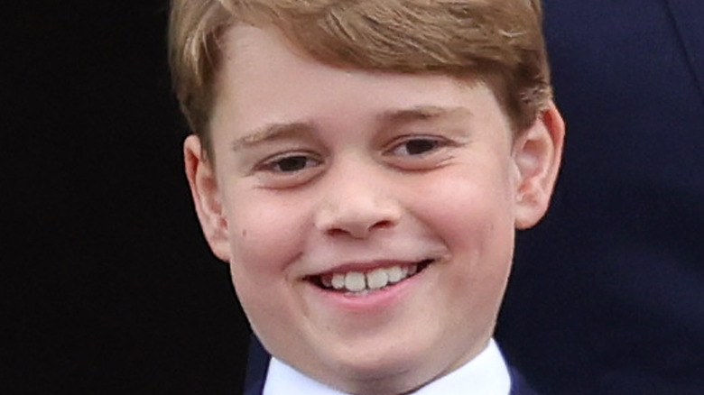 Prince George smiling