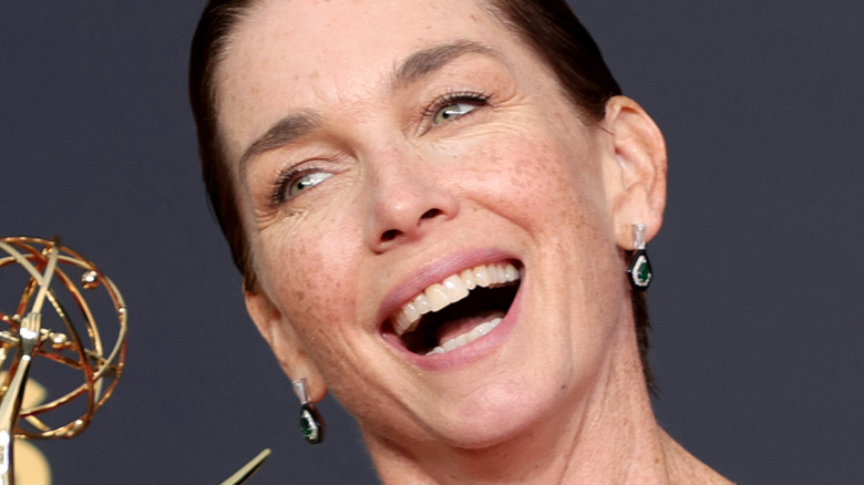 Julianne Nicholson laughing