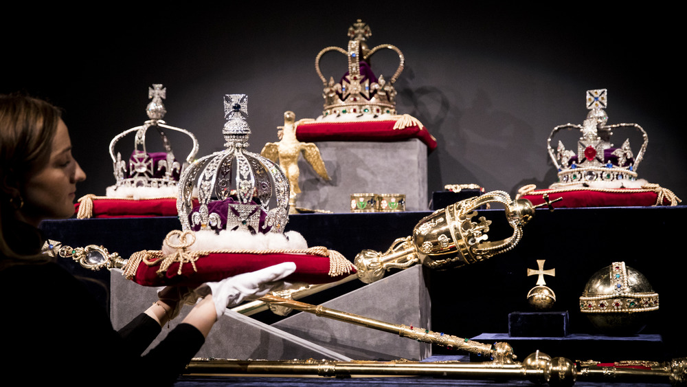 A collection of the Crown jewels