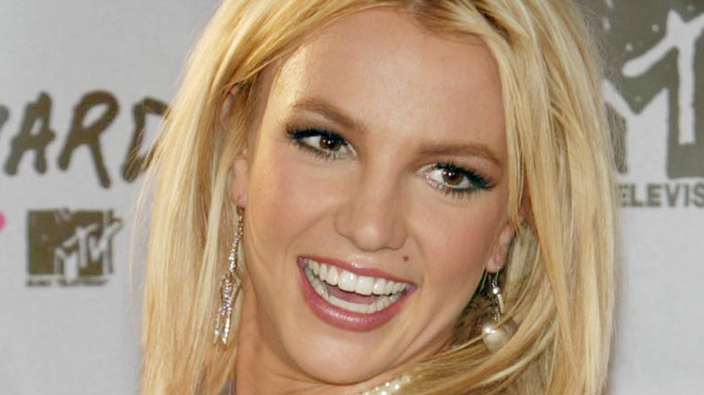 Britney Spears smiling at an event