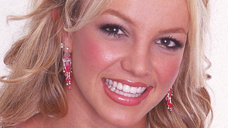 Britney Spears smiling