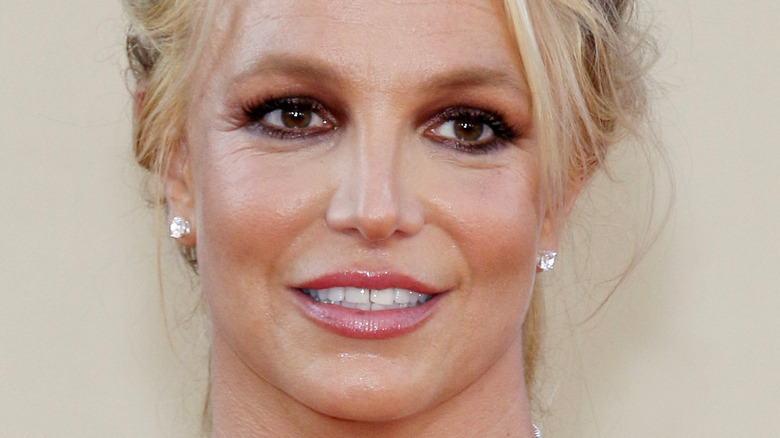 Britney Spears smiling