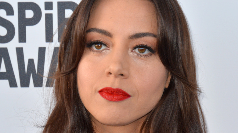 Aubrey Plaza on the red carpet 