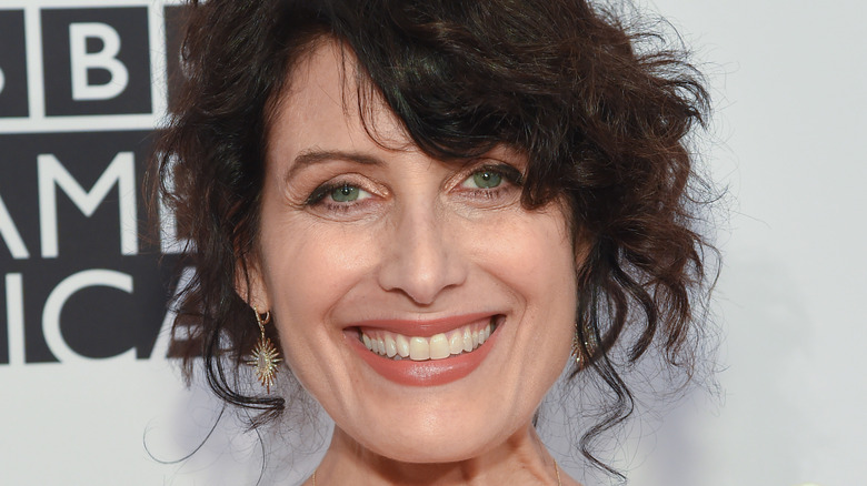 Lisa Edelstein at press event 