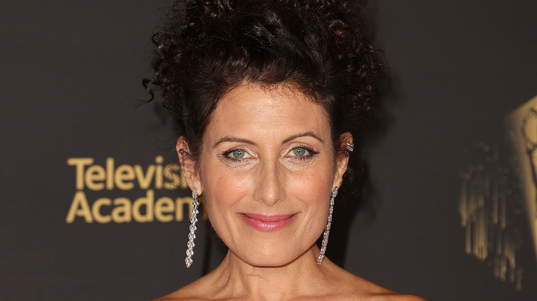 Lisa Edelstein at press event 