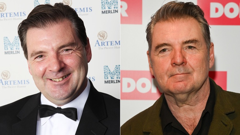 Brendan Coyle in early "Downton Abbey" days vs. 2025