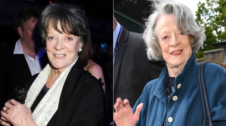 Maggie Smith in 2010 vs. 2024