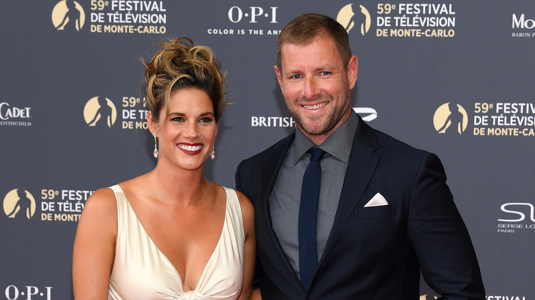 Missy Peregrym and Tom Oakley