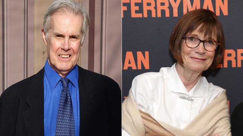 Split image of Jack Gilpin and Ann McDonough