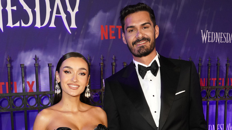 George Burcea and partner smiling