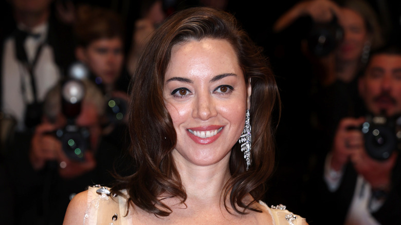 Aubrey Plaza on the red carpet