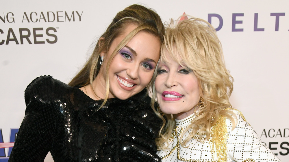 Dolly Parton and Miley Cyrus