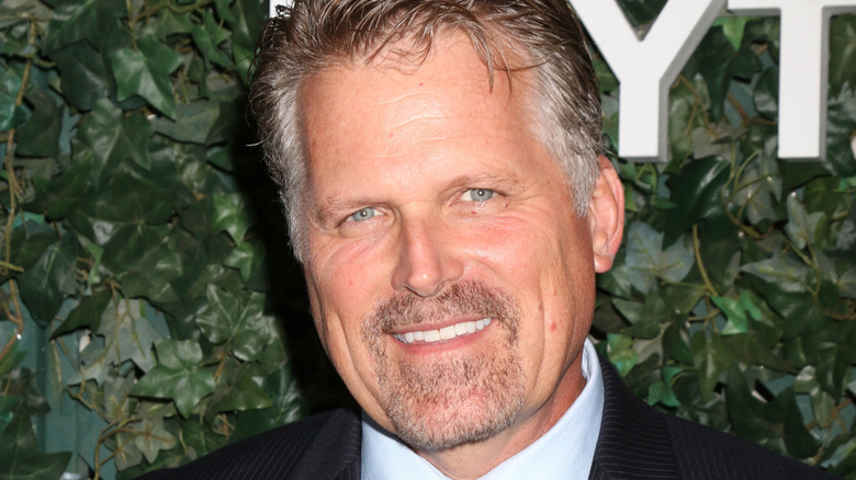 Robert Newman poses at an event