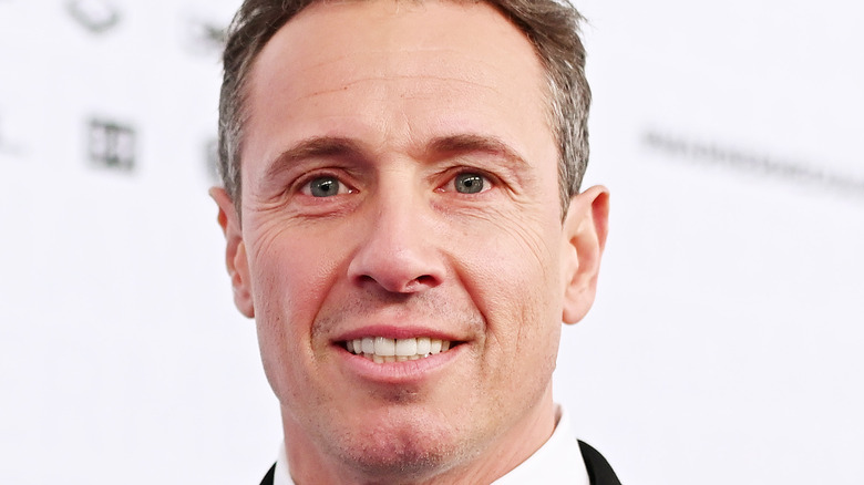 Chris Cuomo poses on the red carpet