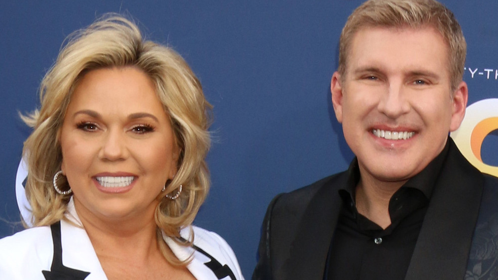 Julie and Todd Chrisley at event