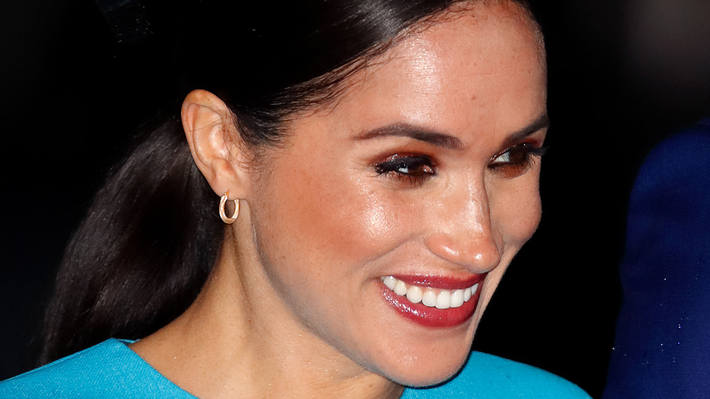 Meghan Markle smiling