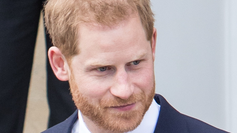 Prince Harry smiling