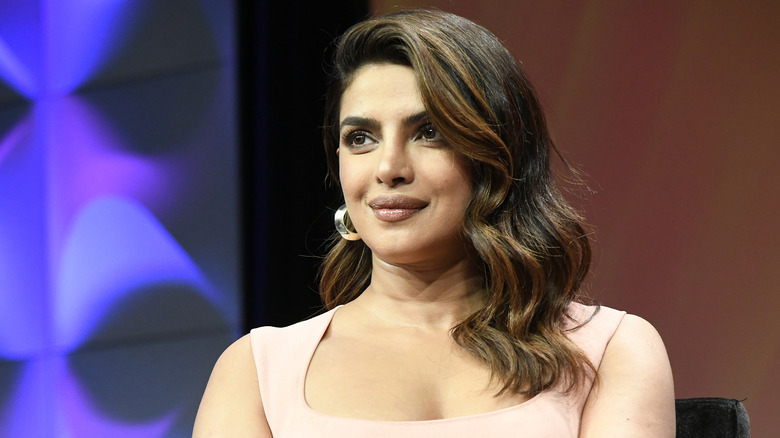 Priyanka Chopra with layered haircut