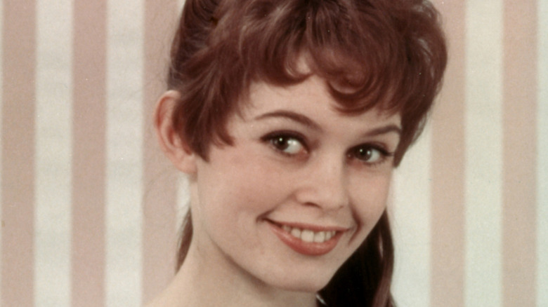 Brigitte Bardot posing for still photo in 1957