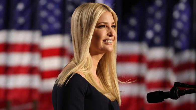 Ivanka Trump close-up at virtual National Convention in 2020