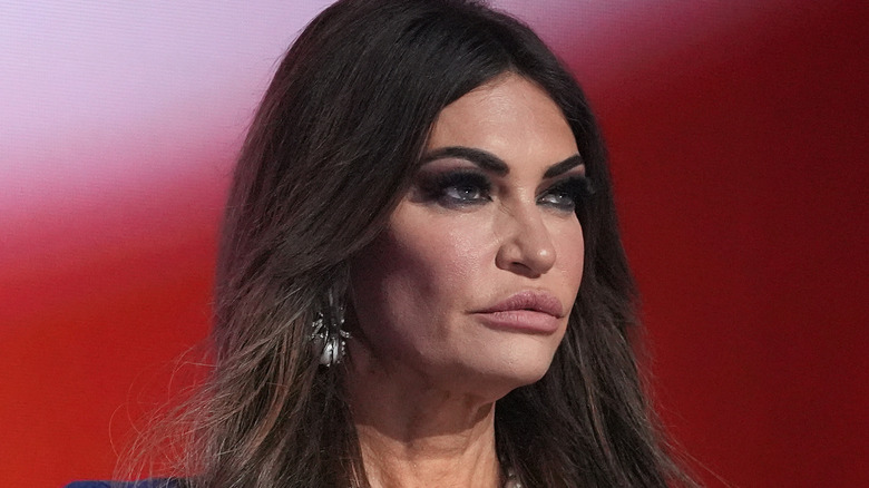 Closeup of Kimberly Guilfoyle on stage