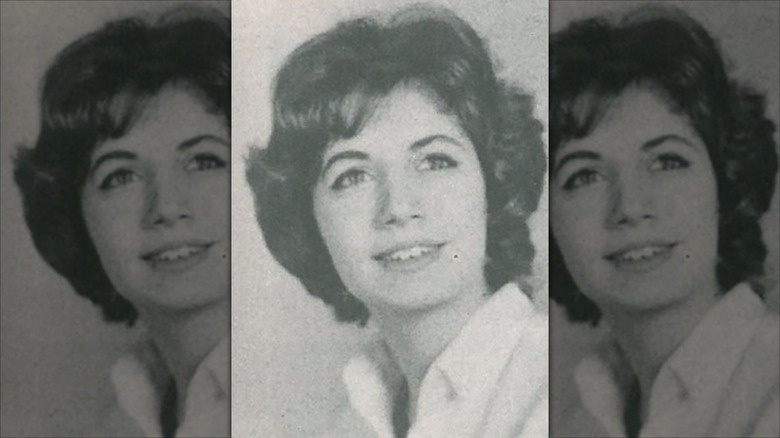 Penny Marshall in her high school yearbook photo in 1961