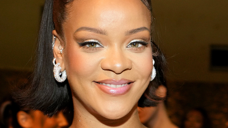 Rihanna smiling