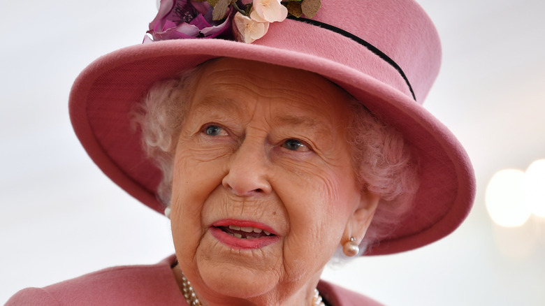 Queen Elizabeth II speaking