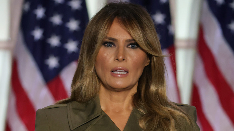 Melania Trump speaking