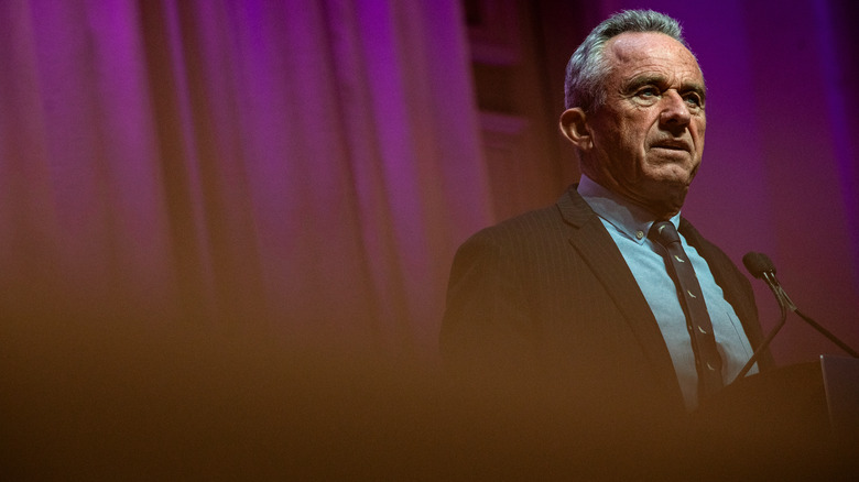 Robert F. Kennedy Jr. speaking at an event