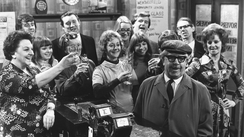 Early cast of "Coronation Street"