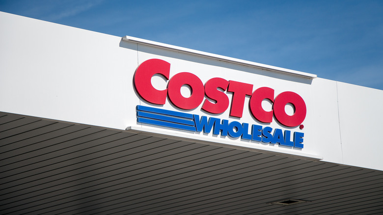 Costco storefront sign