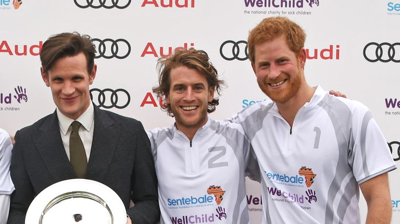 Prince Harry and Matt Smith 