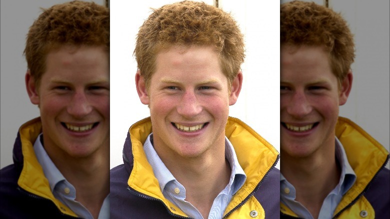 Prince Harry in early 2000s