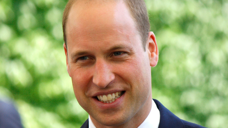 Prince William smiling