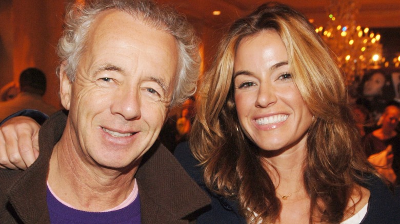 Gilles Bensimon and Kelly Killoren Bensimon smiling