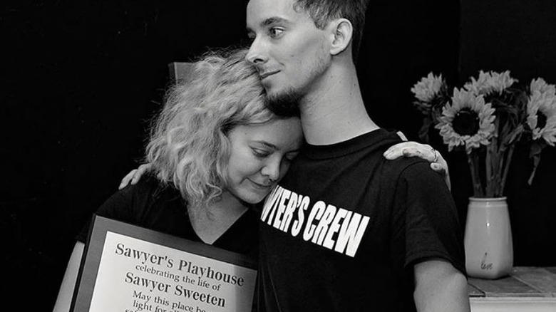 Madylin Sweeten and her brother