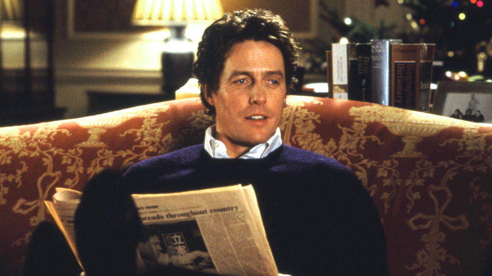 Hugh Grant in Love Actually