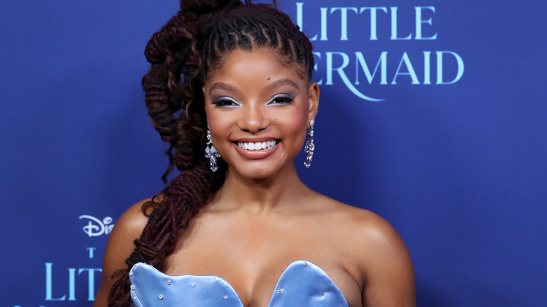 Halle Bailey at The Little Mermaid premiere