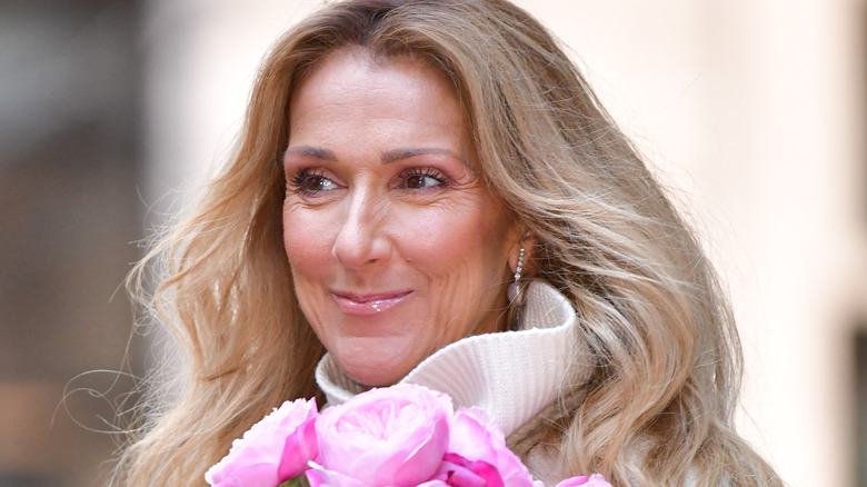 Celine Dion smiling