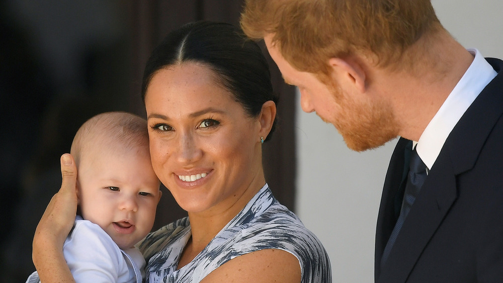Meghan, Harry, and Archie 